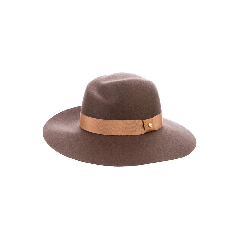 rag & bone Solid Grosgrain Trim Brim Bucket Hat Unisex Medium Ribbon Fitted